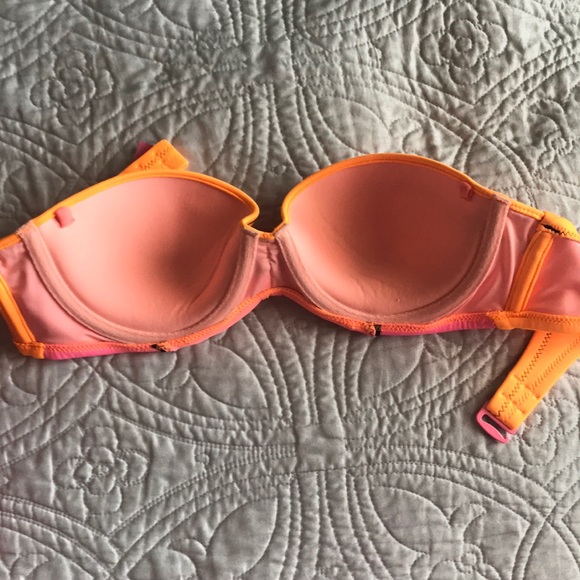 Strapless VS Neon Bikini Top - Picture 4 of 5